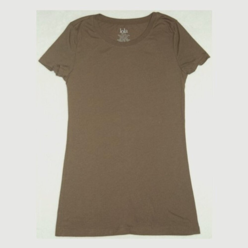NWOT Lola Tee by BCBG Max Azria, Juniors Size M (Bust: 30", Fitted/70s Style)